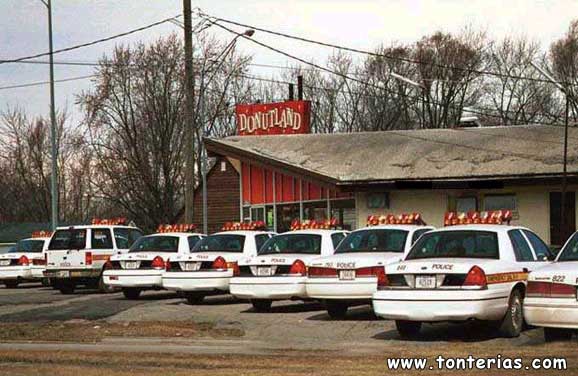 Policia donuts