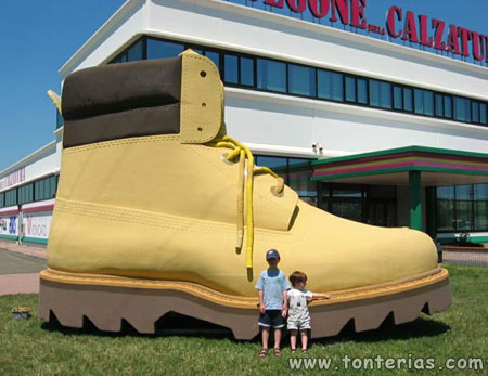 El zapato mas grande del mundo