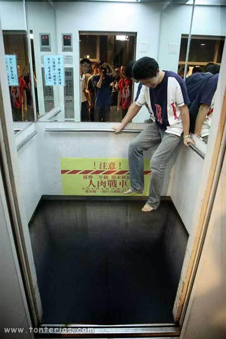 El hueco del ascensor