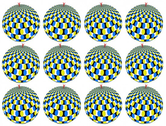 AMPLIAR --> Ilusion optica que parece moverse Akiyoshi Kitaoka
