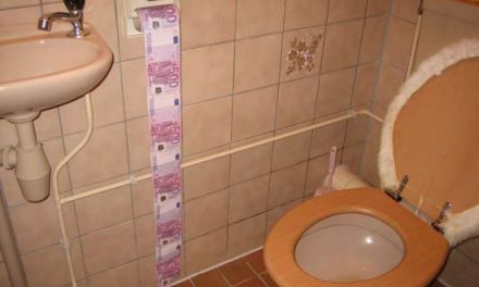 El WC de un millonario