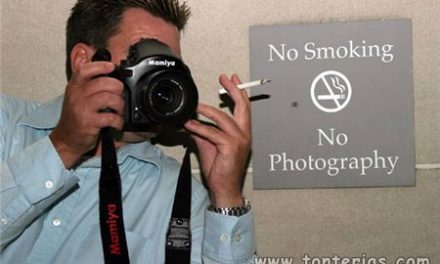 Prohibido fumar y fotografiar