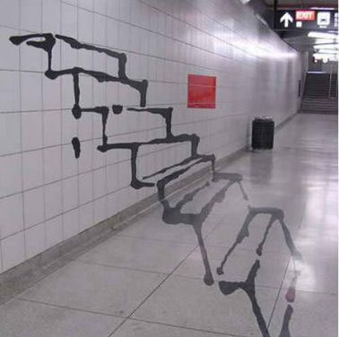 Escaleras de graffiti