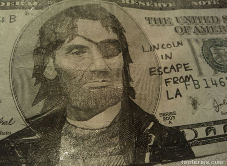Abraham Lincoln pintado
