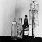La vida en 4 botellas: biberon, coca-cola, cerveza, suero