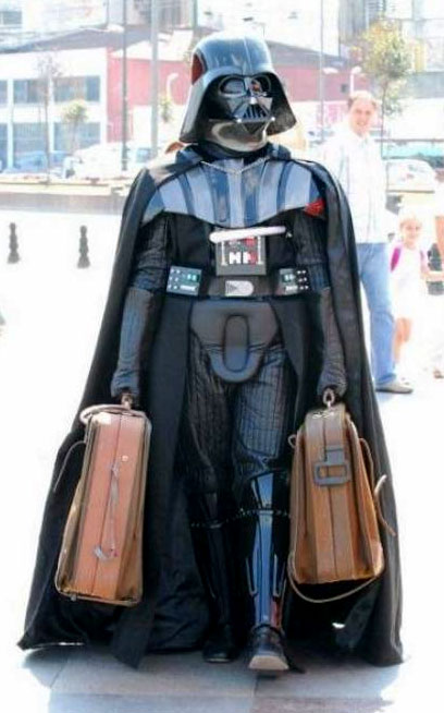 Darth Vader se va de vacaciones