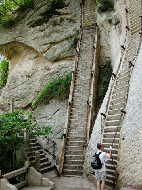 Las escaleras mas empinadas del mundo