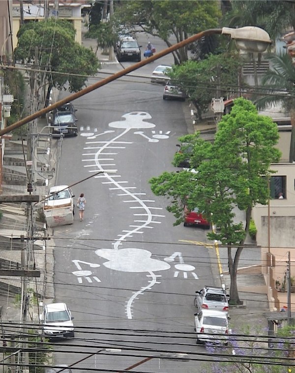 Arte callejero en Brasil